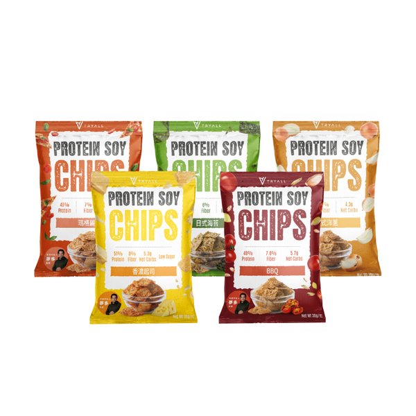 Tryall Protein Soy Chips (30g) - Pack of 5