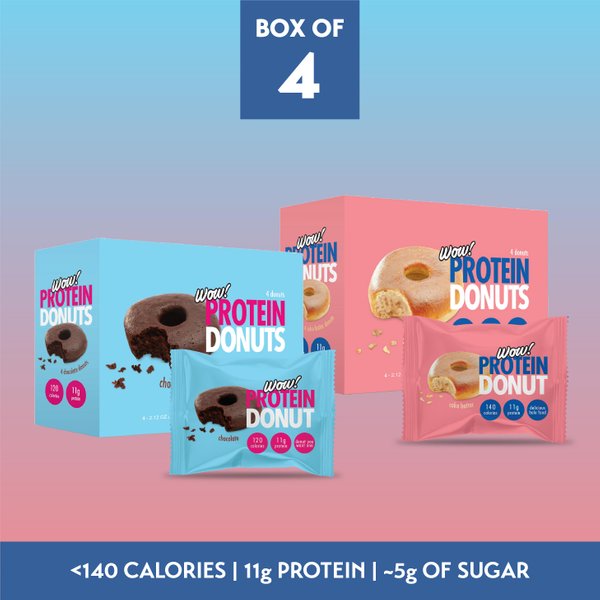 WOW! Protein Donuts (Box of 4)