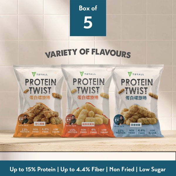 Tryall Protein Twist (60g) - Box of 5