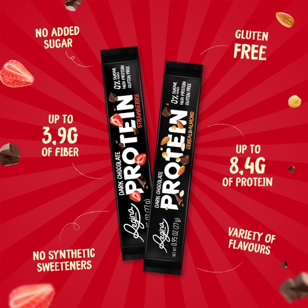 Regina Dark Chocolate Protein Bar (Box of 24)