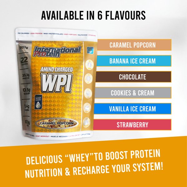 International Protein Amino Charged WPI (907g)
