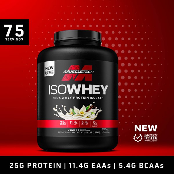MuscleTech IsoWhey (5lbs)