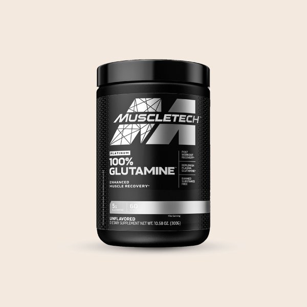 MuscleTech Platinum 100% Glutamine (60 Servings)