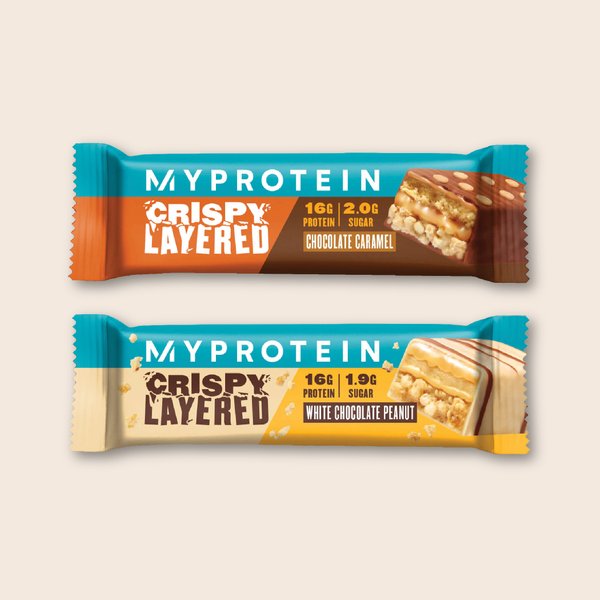 MyProtein Crispy Layered Protein Bar (Box of 12)