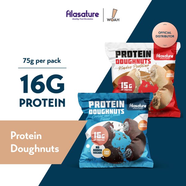 Alasature Protein Doughnuts (Box of 8)