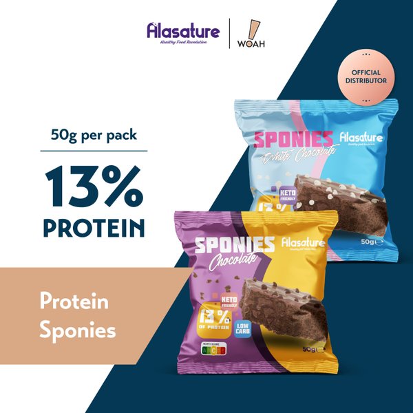 Alasature Protein Sponies (Box of 9)