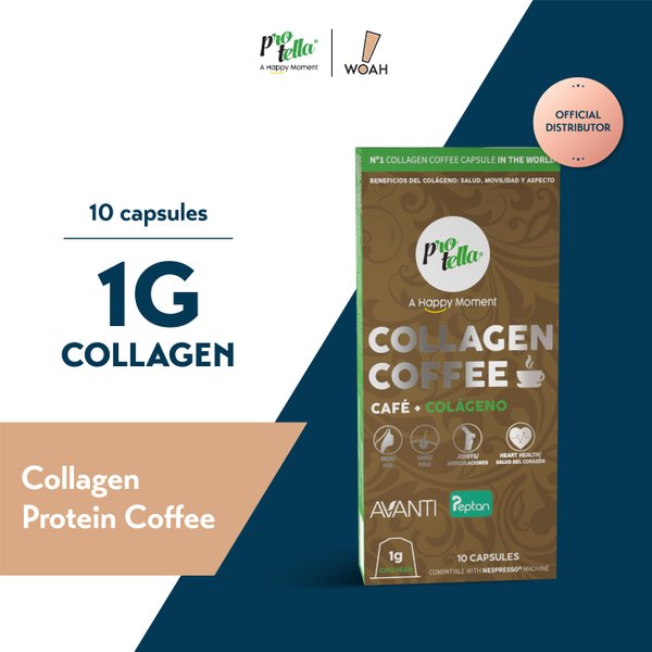 Protella Collagen Protein Coffee (10 Capsules - 40g)