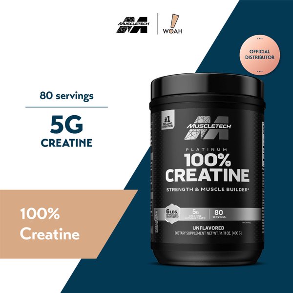 MuscleTech Platinum 100% Creatine (400g)