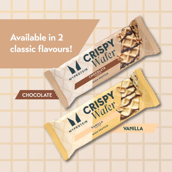 MYProtein Crispy Protein Wafer [Box of 10]