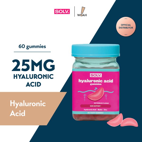SOLV Hyaluronic Acid Gummies (60 gummies)