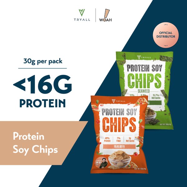 Tryall Protein Soy Chips (30g) - Pack of 5