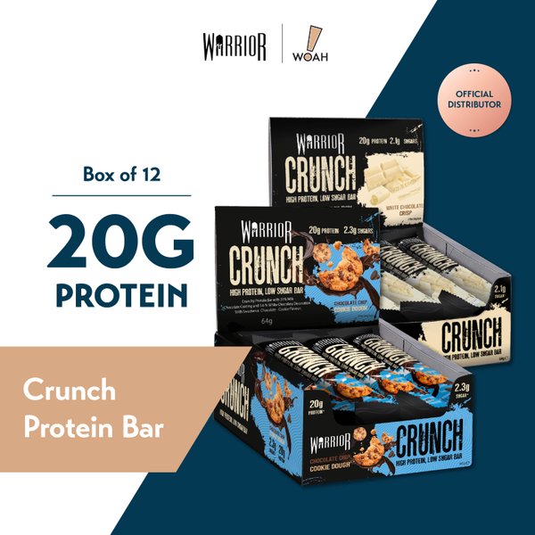 Warrior Crunch Protein Bar (12 Bars)