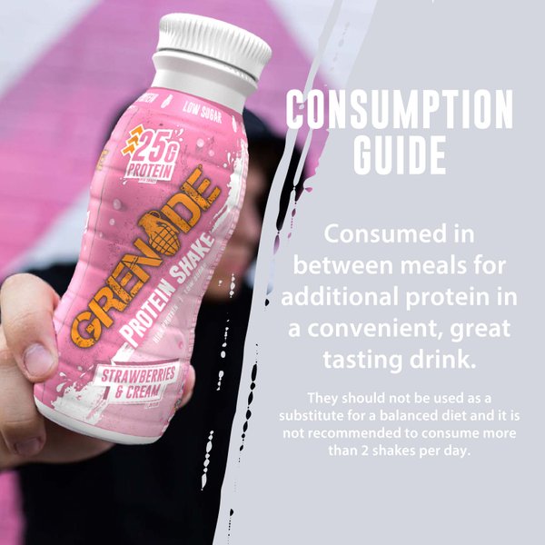 Grenade Protein Shakes (Case of 8)