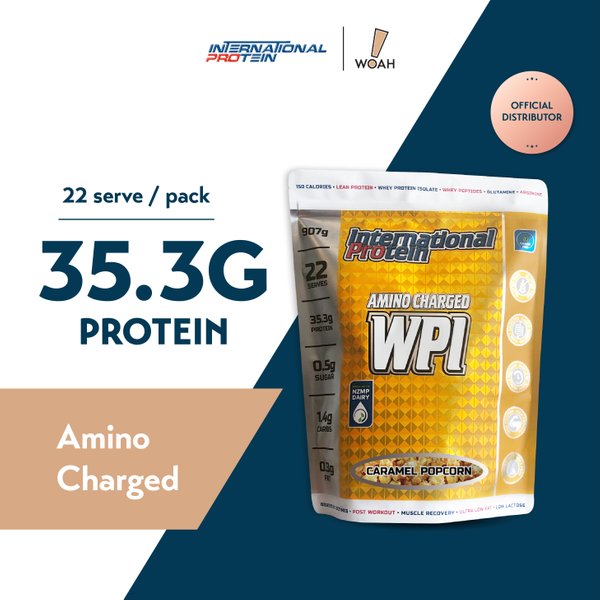 International Protein Amino Charged WPI (907g)