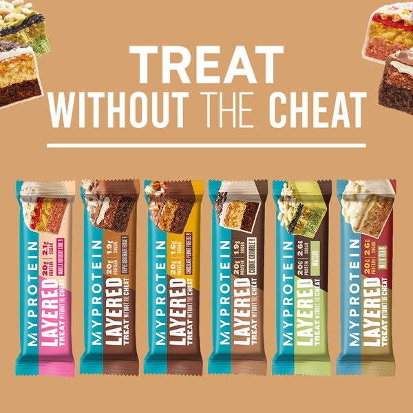 MyProtein Layered Protein Bar (Box of 6)