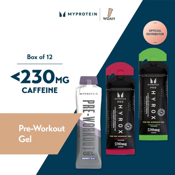 MYProtein THE Pre-Workout Gel [Box of 12]