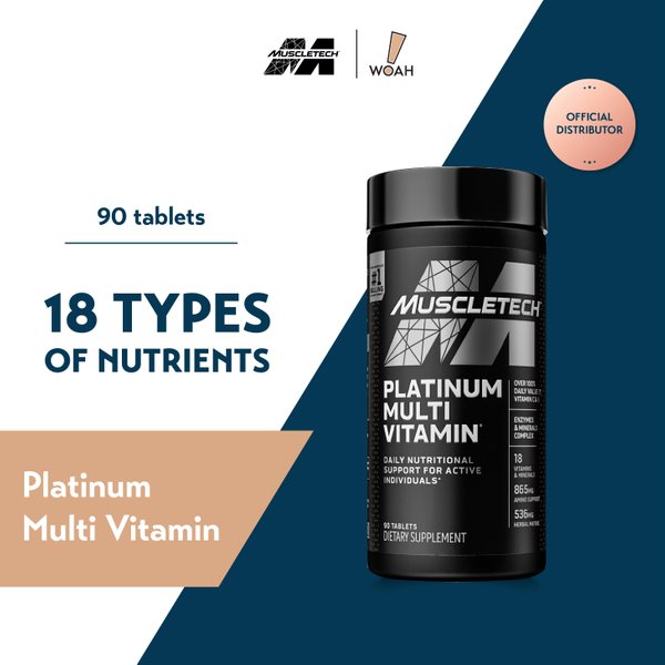 MuscleTech Platinum Multi Vitamin (90 Tabs)