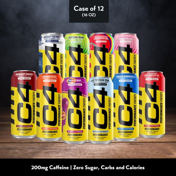 Cellucor C4 Energy Carbonated (Case of 12)