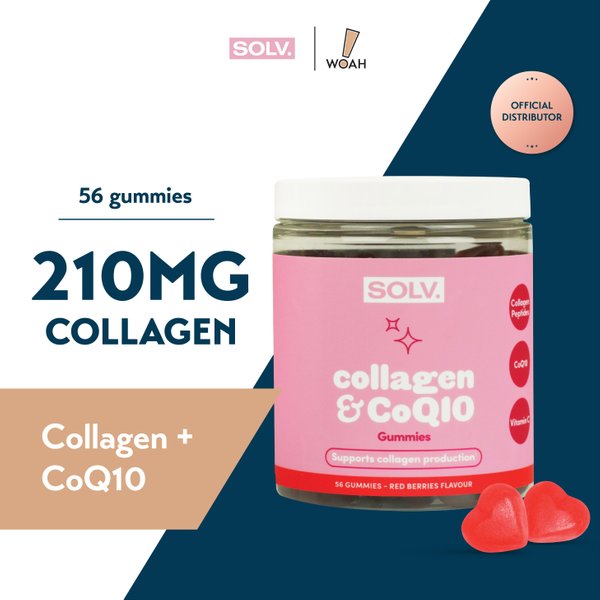 SOLV Collagen CoQ10 Gummies (56 gummies)