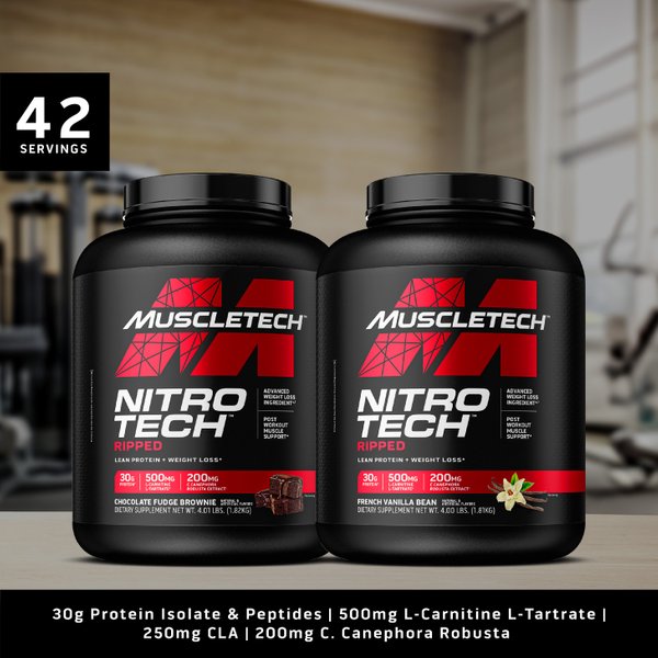 [WOAH 6th Anniversary] MuscleTech Nitrotech Ripped (4lbs)
