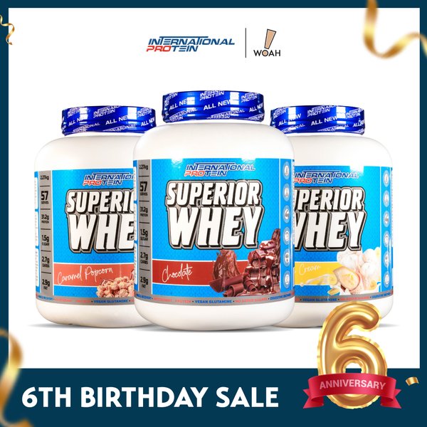 [WOAH 6th Anniversary] International Protein Superior Whey (2.27kg)