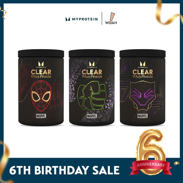 [WOAH 6th Anniversary] MYProtein Clear Whey Protein [MARVEL Edition]