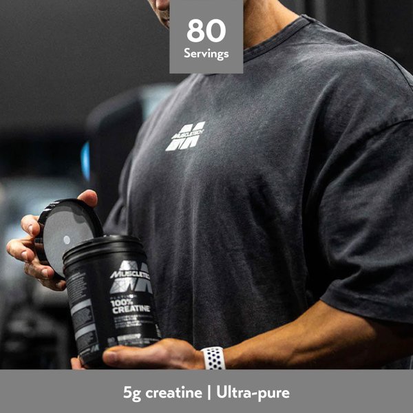 [SG60 Celebration Bundle 6] MuscleTech Platinum 100% Creatine (400g) - Bundle of 2