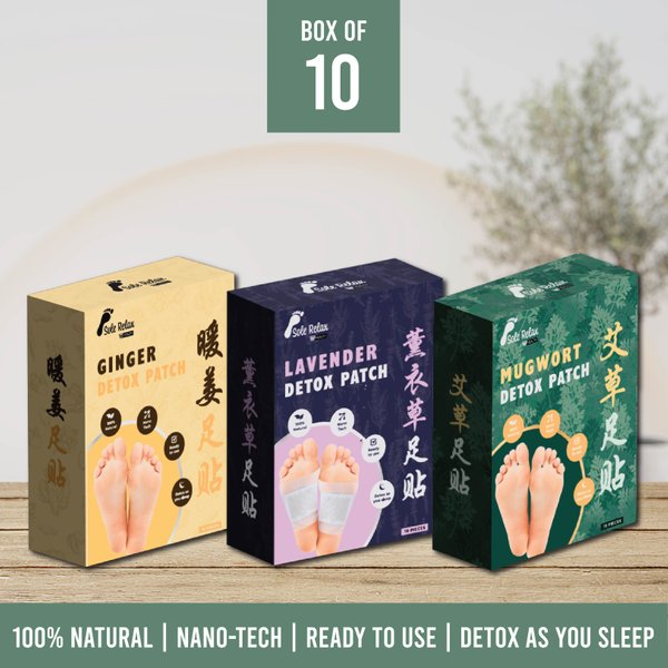 [SG60 Celebration Bundle 5] Sole Relax Detox Patch