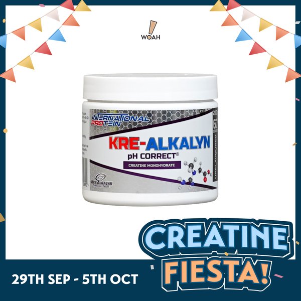 [CREATINE FIESTA] International Protein Kre-Alkalyn Natural (200g)