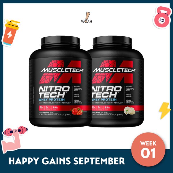 [Happy Gains September - Week 1] MuscleTech NitroTech (3.97lbs)
