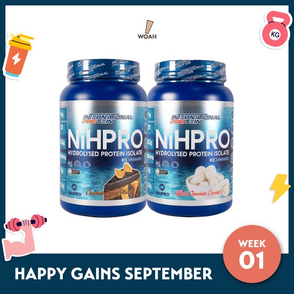 [Happy Gains September - Week 1] International Protein NiHPRO Hydrolysed Protein Isolate 1kg