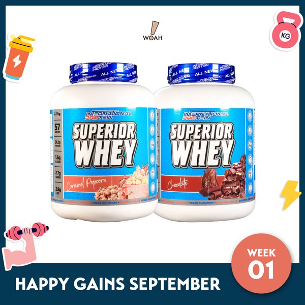 [Happy Gains September - Week 1] International Protein Superior Whey (2.27kg)