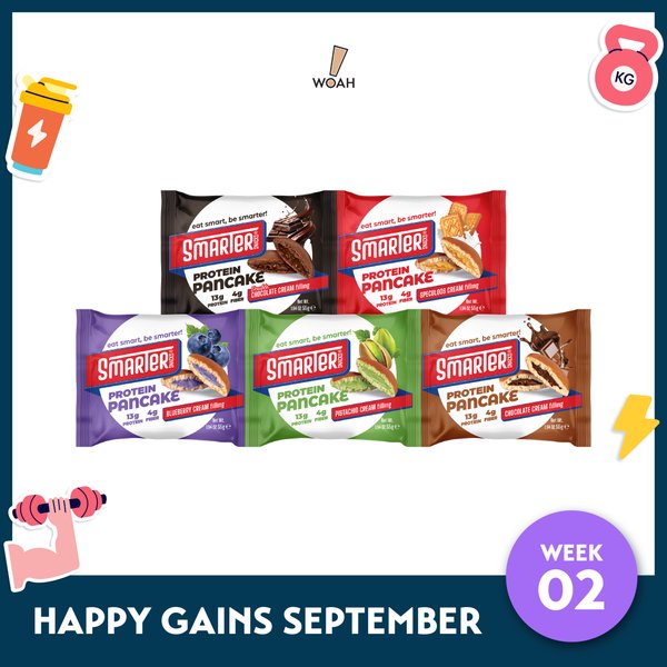 [Happy Gains September - Week 2] Smarter Snacks Protein Pancake (Box of 6/12)