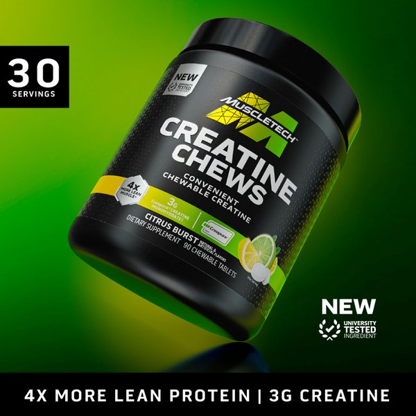 MuscleTech Creatine Chews (90 Tabs)