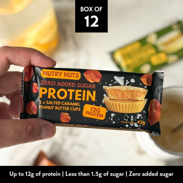 NUTRY NUTS Protein Peanut Butter Cups (Box of 12)