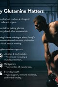 International Protein Glutamine (500g), muscle recovery