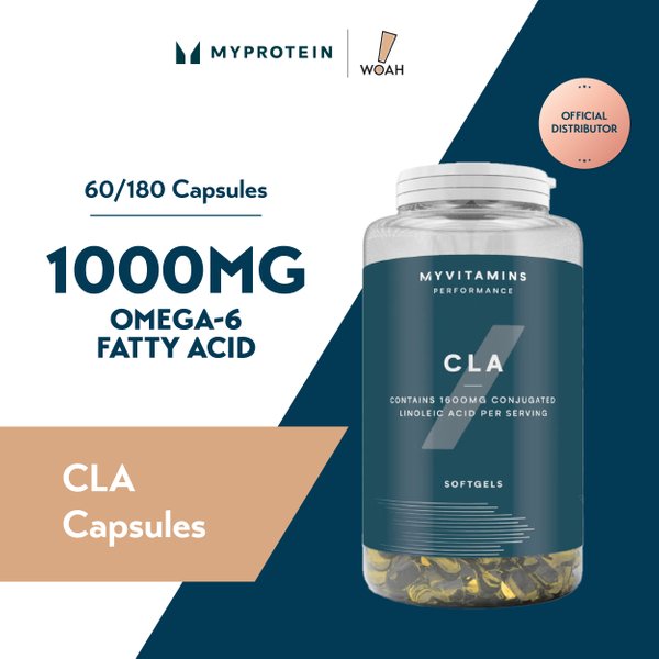 MyProtein MyVitamins CLA Capsules (60 / 180 Capsules)