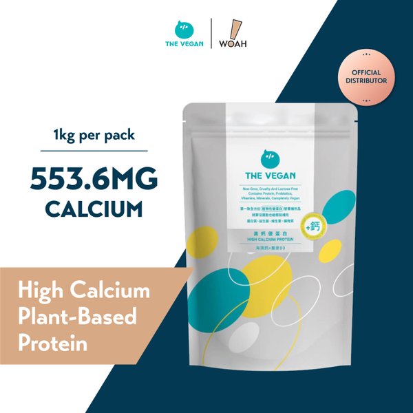 THE VEGAN High Calcium Soy Protein (1kg)