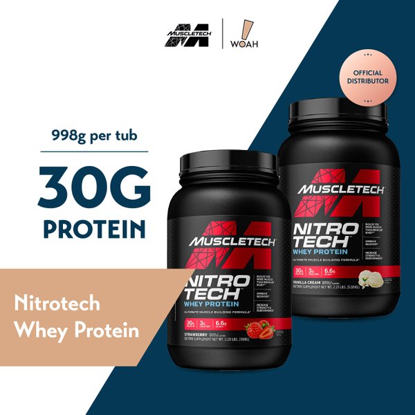 [Danial Azman Recommends] MuscleTech NitroTech (2.2lbs)