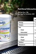 International Protein Glutamine (500g), muscle recovery