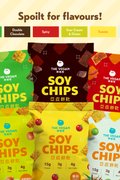 THE VEGAN Protein Soy Chips (Pack of 5), protein snack