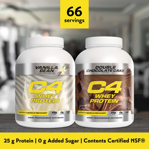 Cellucor C4 Whey Protein Powder 2.28kg - 66 servings