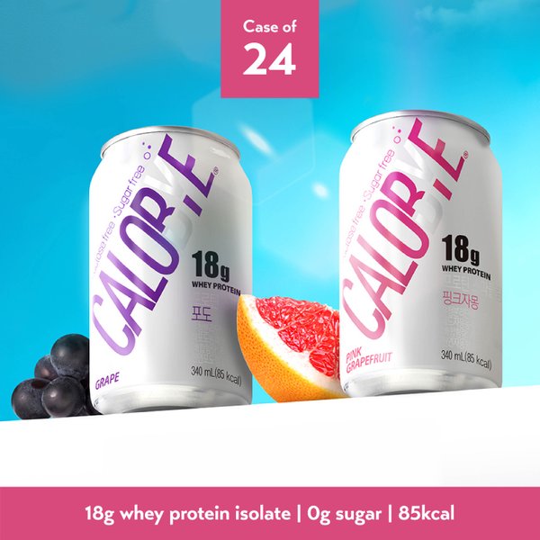 Calobye Sparkling Protein Drink 340ml (Case of 24/12)