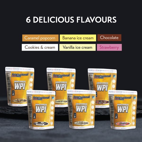 International Protein Amino Charged WPI (907g)