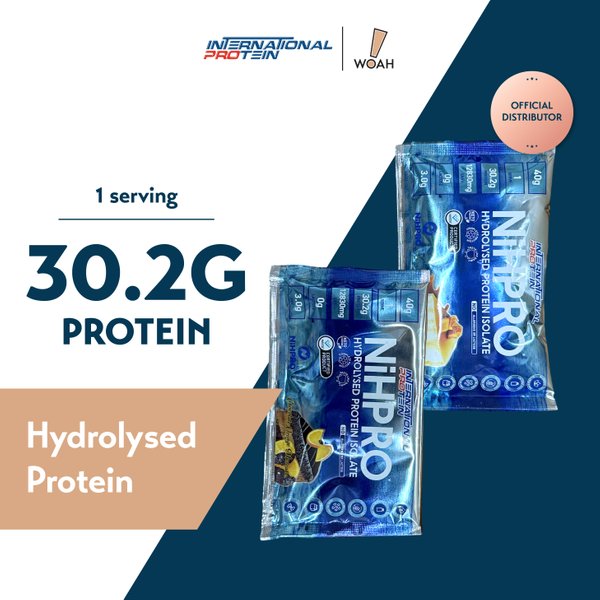 [Trial Pack Sachet] International Protein NiHPRO Hydrolysed Protein Isolate