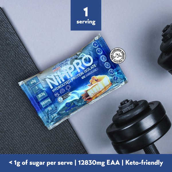 [Trial Pack Sachet] International Protein NiHPRO Hydrolysed Protein Isolate