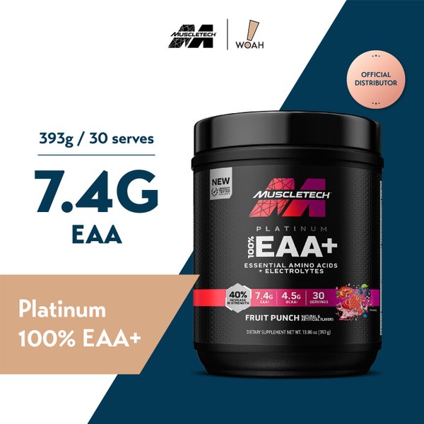 MuscleTech Platinum 100% EAA+ (30 Servings)