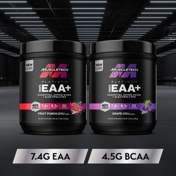 MuscleTech Platinum 100% EAA+ (30 Servings)
