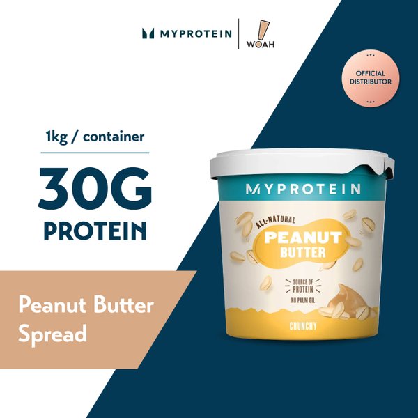 MyProtein All-Natural Peanut Butter (1 Kg)