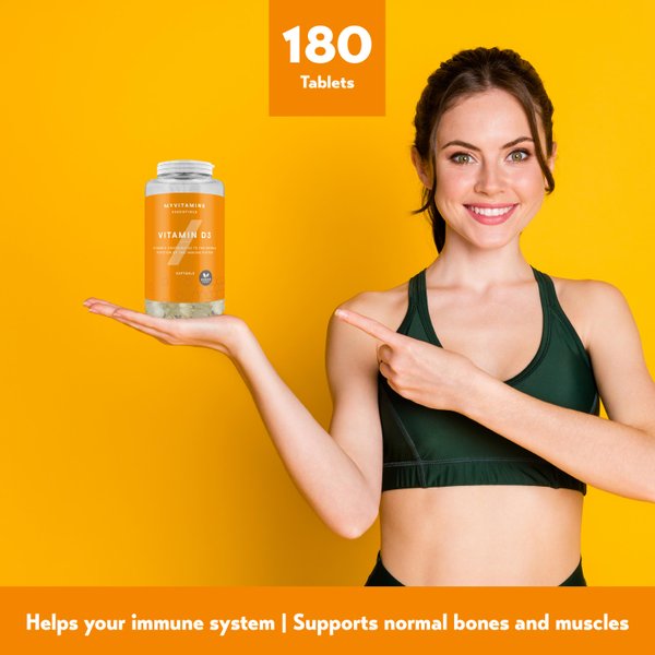 MyProtein MyVitamins Vitamin D3 (180 Softgels)